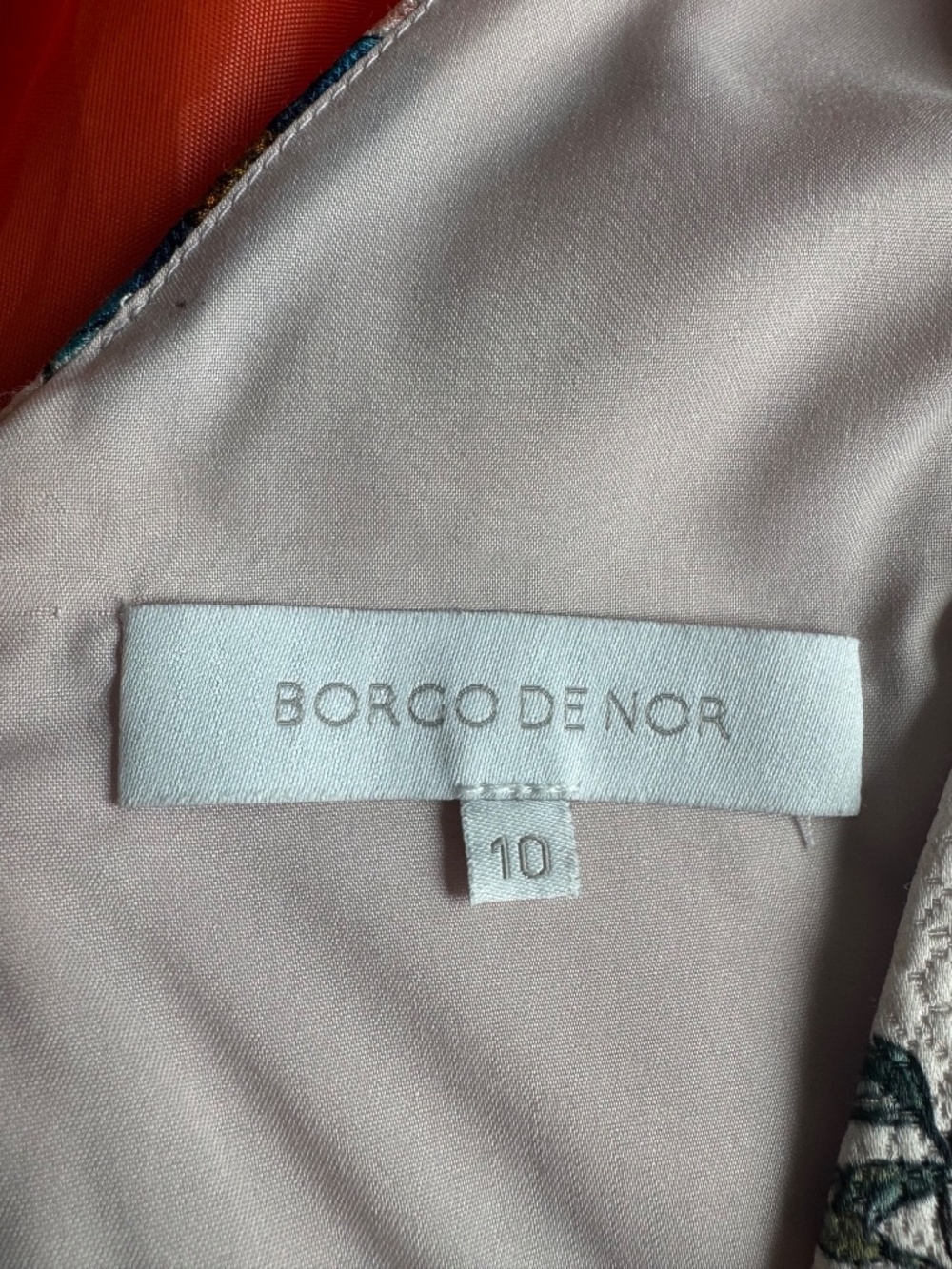 Borgo de Nor Silk Dress – Size 10 (Fits Like a True US 6) – Worn Once - Picture 2 of 3